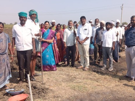 ఉపాధి హామీ పనులు పరిశీలించిన MSO