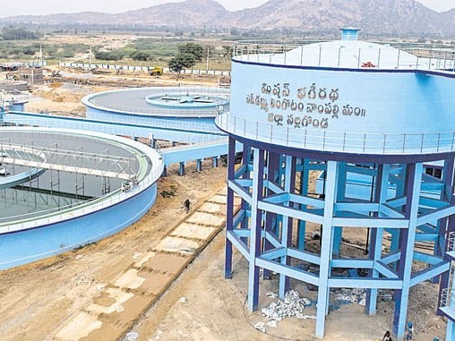 మిషన్ భగీరథ నీటి సరఫరాలో అంతరాయం