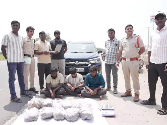 గంజాయి స్వాధీనం.. ఒడిశా యువకులు అరెస్ట్