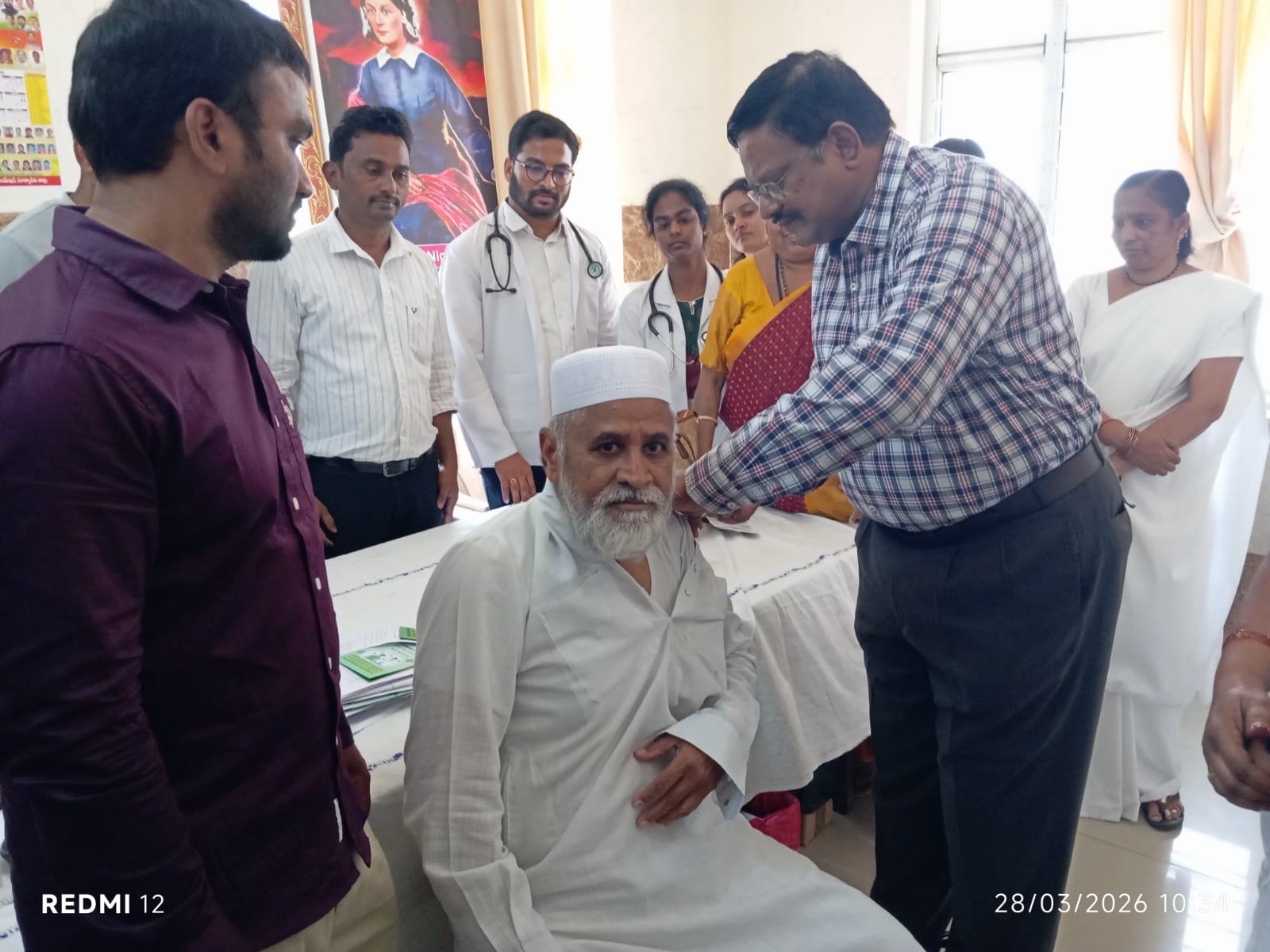 హజ్ యాత్రికులకు టీకాల పంపిణీ