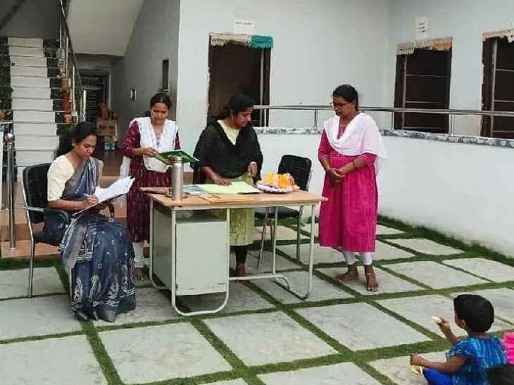 బాలసదనం, వృద్ధాశ్రమాన్ని తనిఖీ