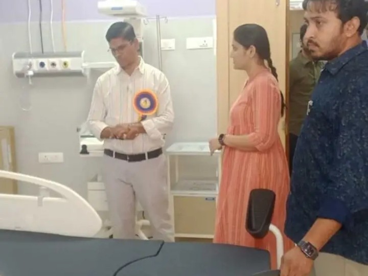 పలు ఆసుపత్రులను తనిఖీ చేసిన డీఎంహెచ్‌వో