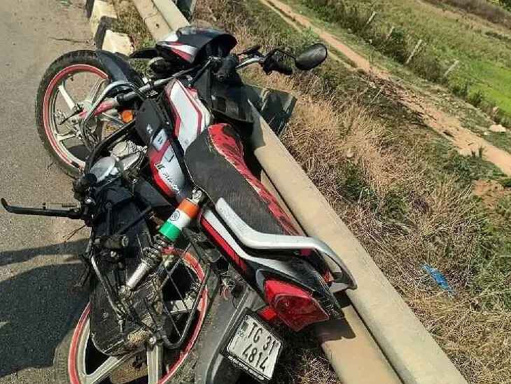 గుర్తు తెలియని వాహనం ఢీ.. వ్యక్తికిగాయాలు