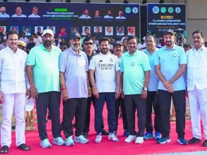 ఎల్బీ స్టేడియంలో క్రీడా వేడుక.. ఎమ్మెల్యే మదన్ మోహన్ హాజరు