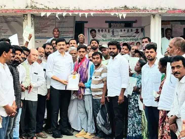 రాష్ట్రస్థాయి క్రీడాకారుడికి ఘన సన్మానం