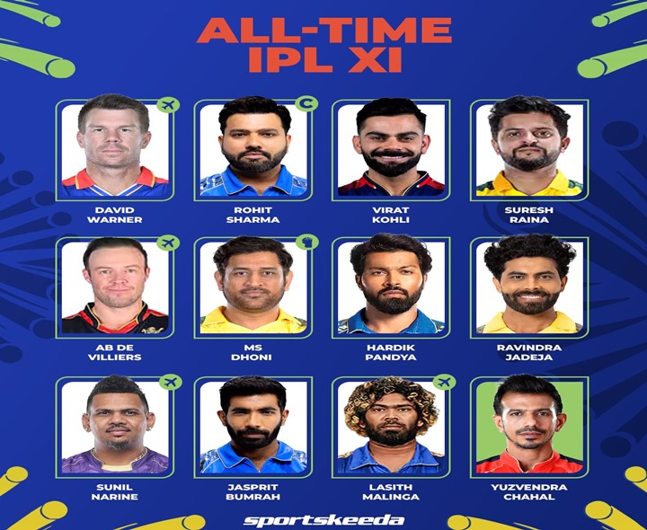IPL ఆల్‌టైమ్ ప్లేయింగ్ XI