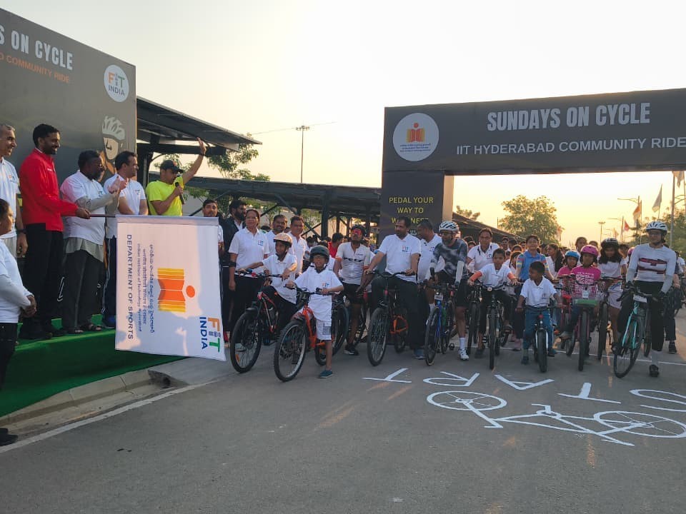 ఐఐటీలో సైక్లింగ్ కార్యక్రమం