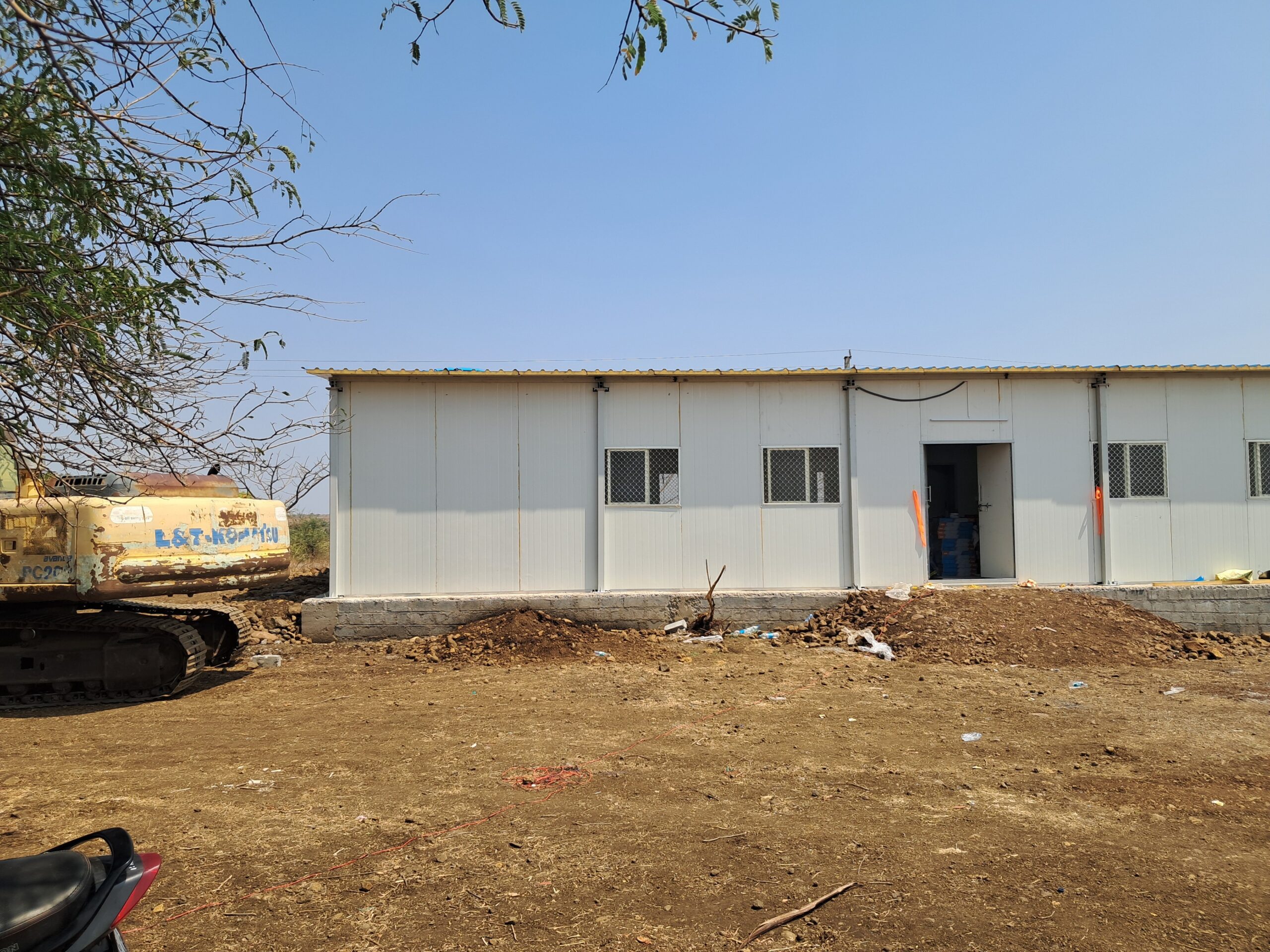 స్కూల్ భవన నిర్మాణం పనులు ప్రారంభం