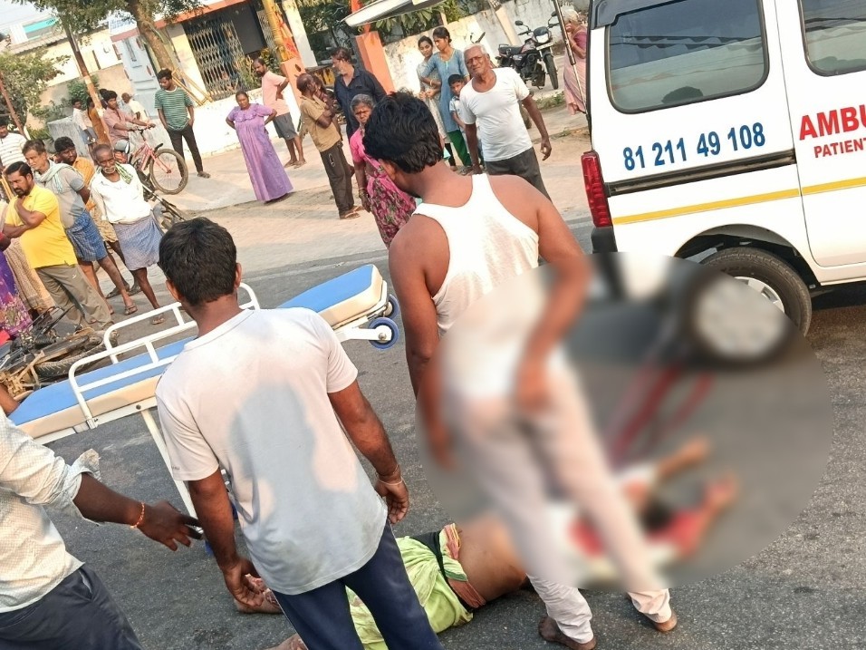 బాధలాపురం వద్ద లారీ ఢీకొని వ్యక్తి మృతి