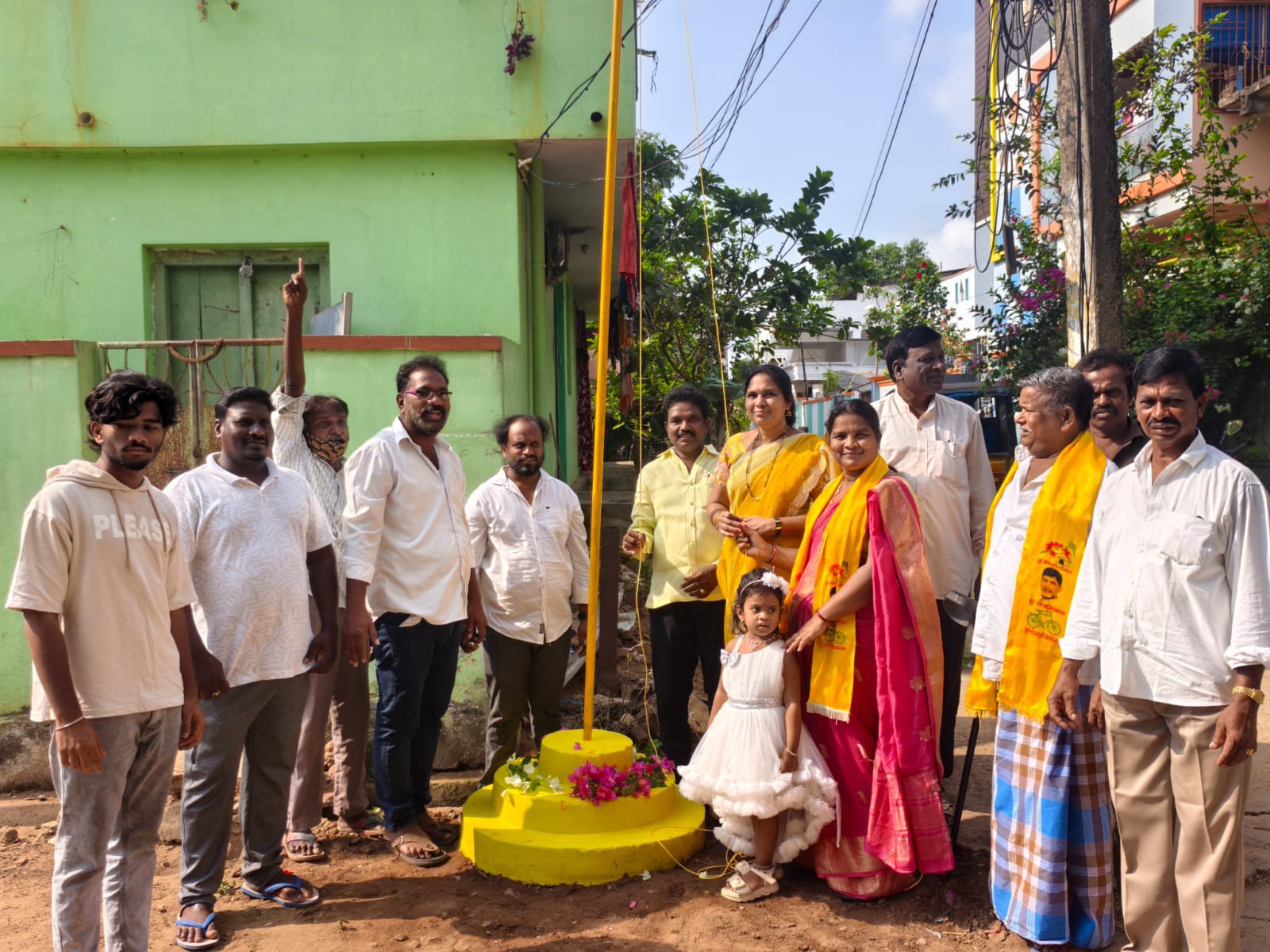 సామర్లకోటలో ఘనంగా టీడీపీ ఆవిర్భావ దినోత్సవం