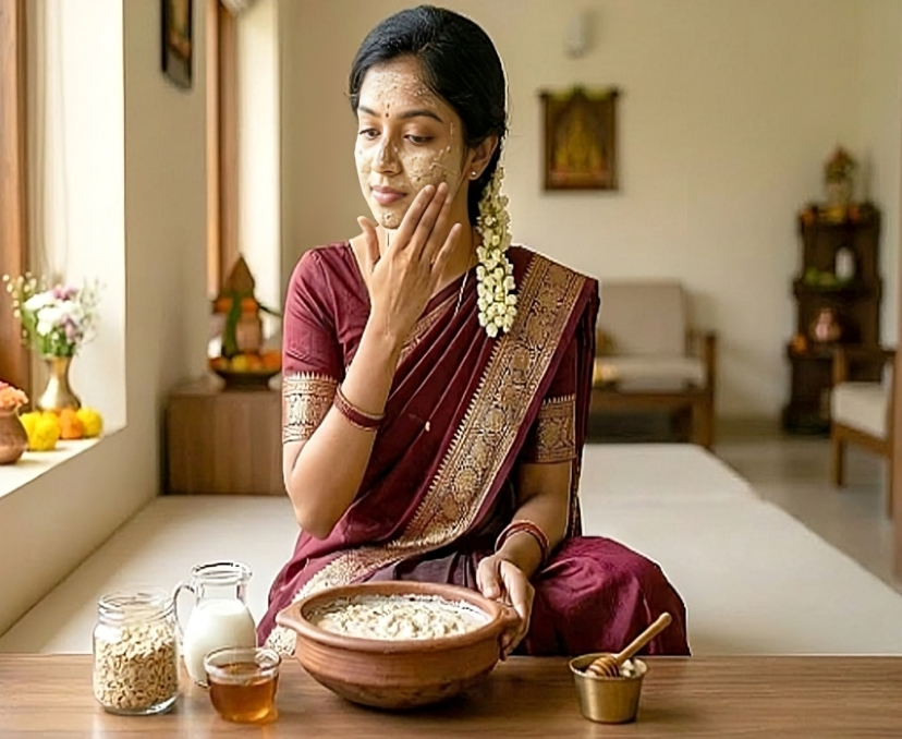 చర్మాన్ని మెరిపించే ఓట్స్..!