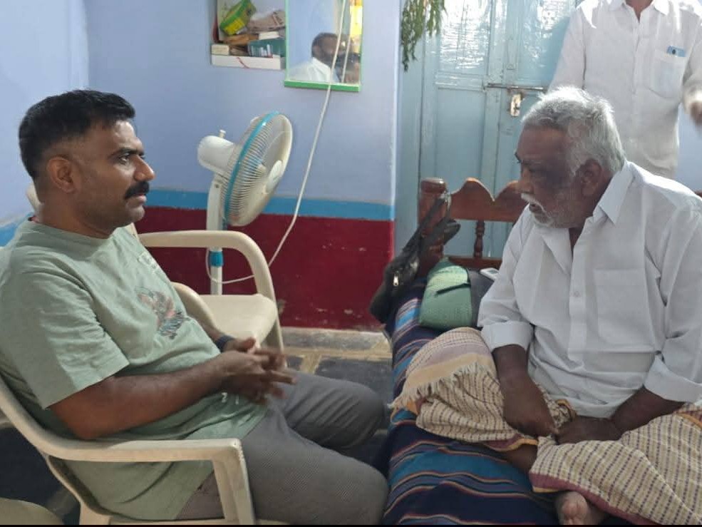 సూర్యనారాయణ రెడ్డిని పరామర్శించిన కేతిరెడ్డి