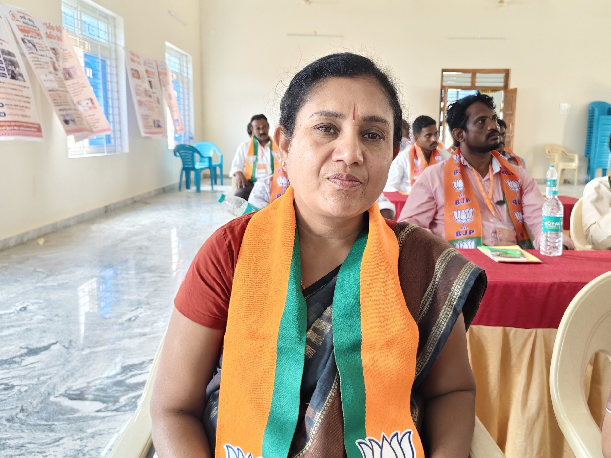 పట్టణ BJPమహిళ మోర్చా అధ్యక్షురాలిగా ఈశ్వర