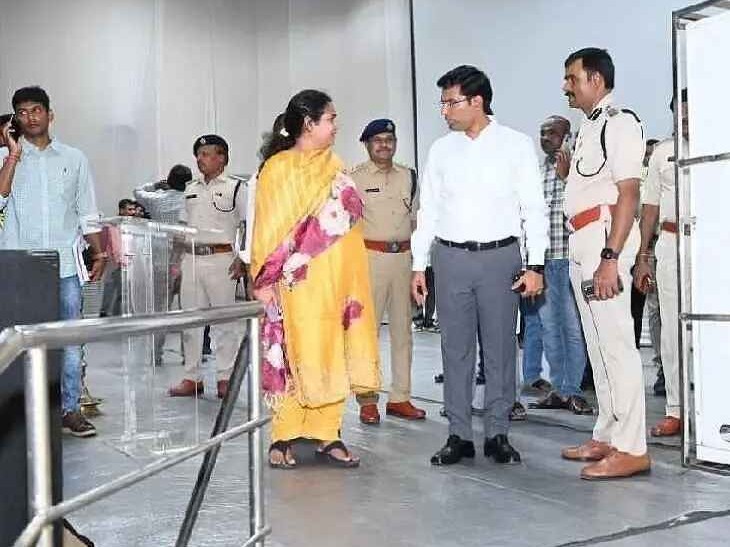 సీఎం పర్యటన ఏర్పాట్ల పరిశీలనలో అధికారులు