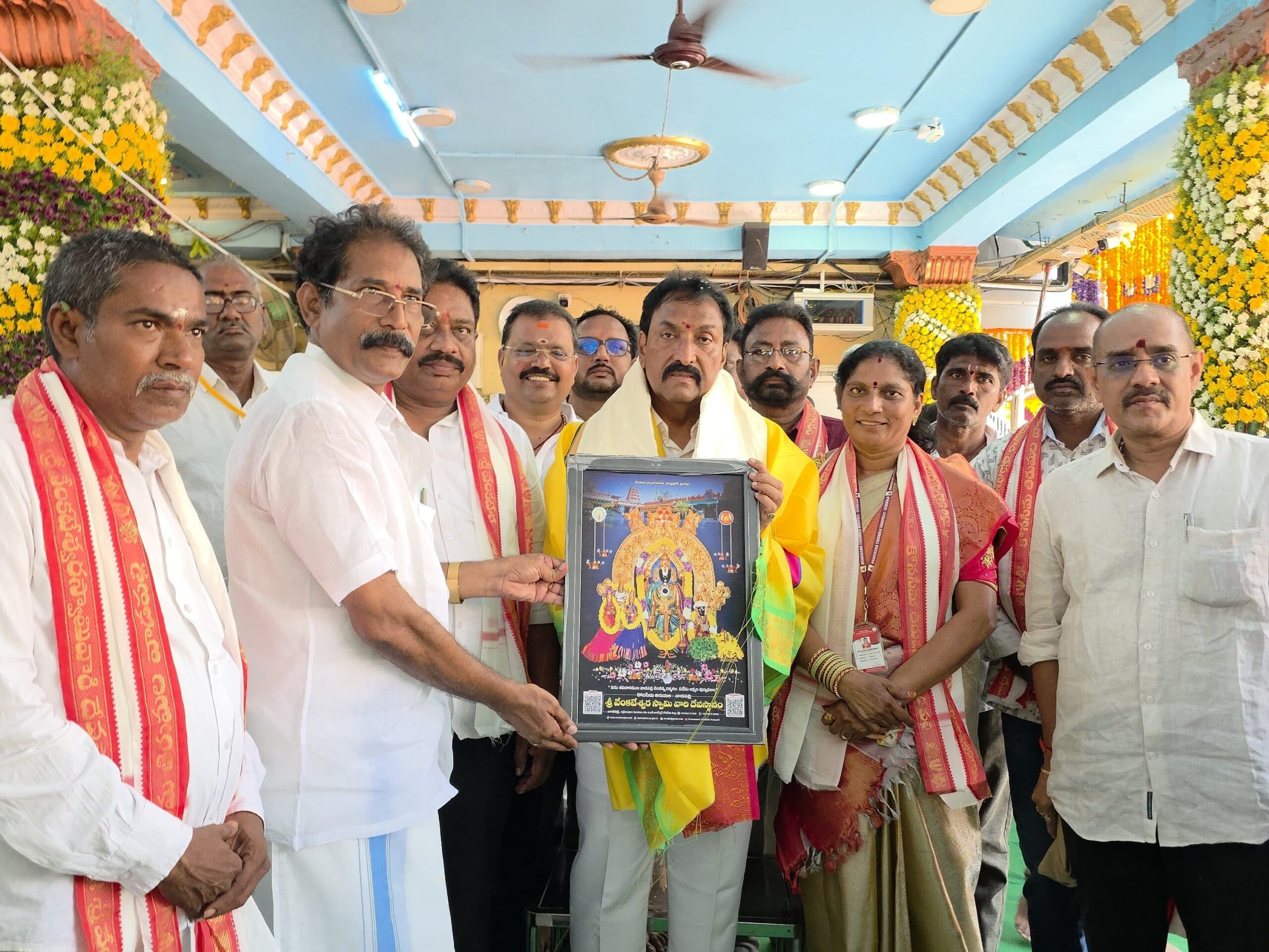 రథోత్సవంలో పాల్గొన్న ఎమ్మెల్యే బండారు