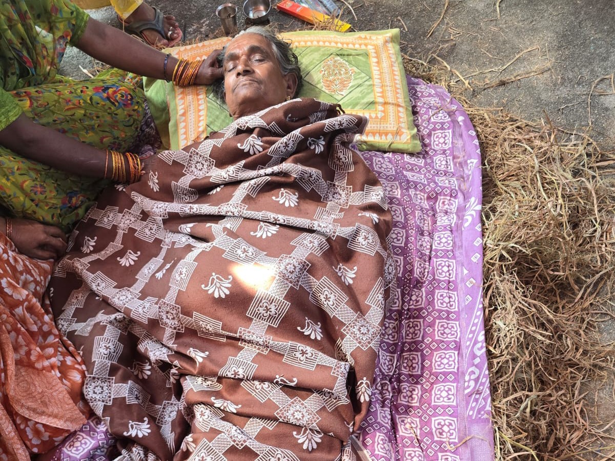 విద్యుత్ షాక్‌తో వృద్ధురాలు మృతి