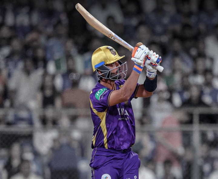 MI vs KKR: అజింక్య రహానే హాఫ్ సెంచరీ