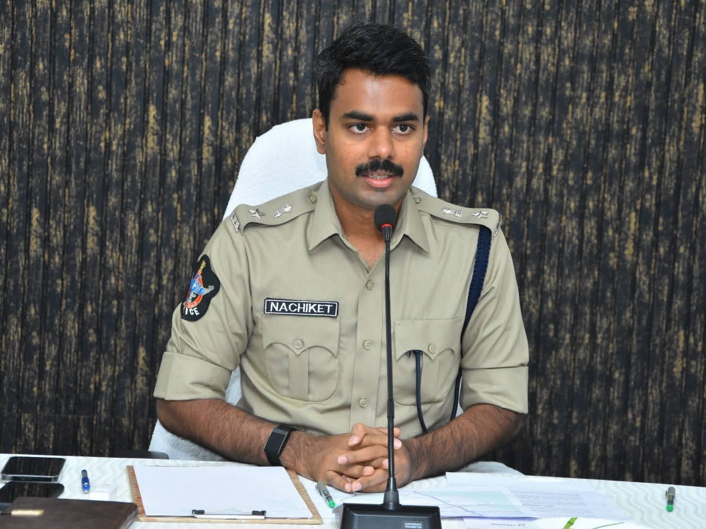 ముఖ్యమంత్రి పర్యటనకు భారీ బందోబస్తు: ఎస్సీ