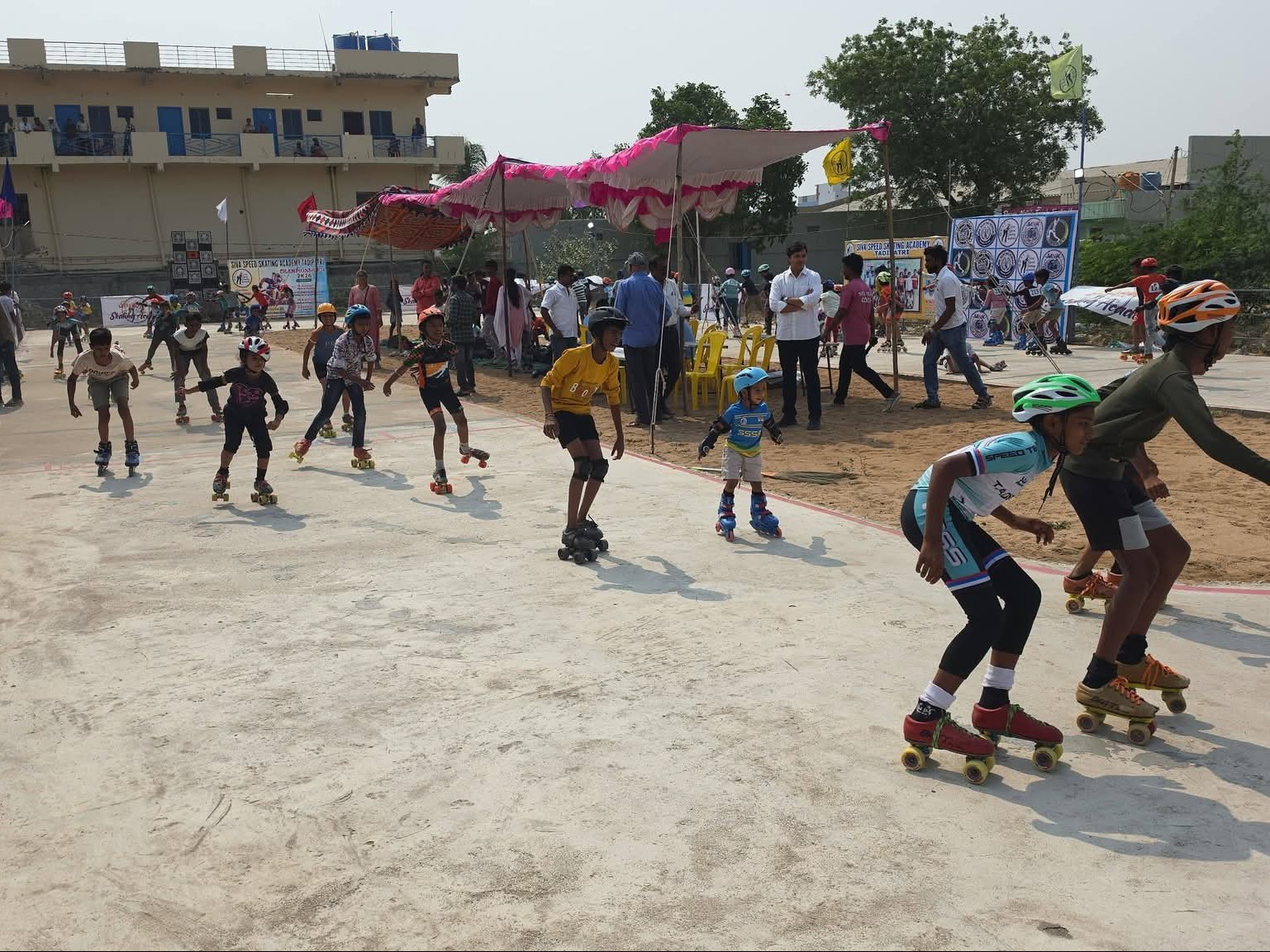 స్పీడ్ స్కేటింగ్ పోటీలలో తాడిపత్రికి ఛాంపియన్ షిప్