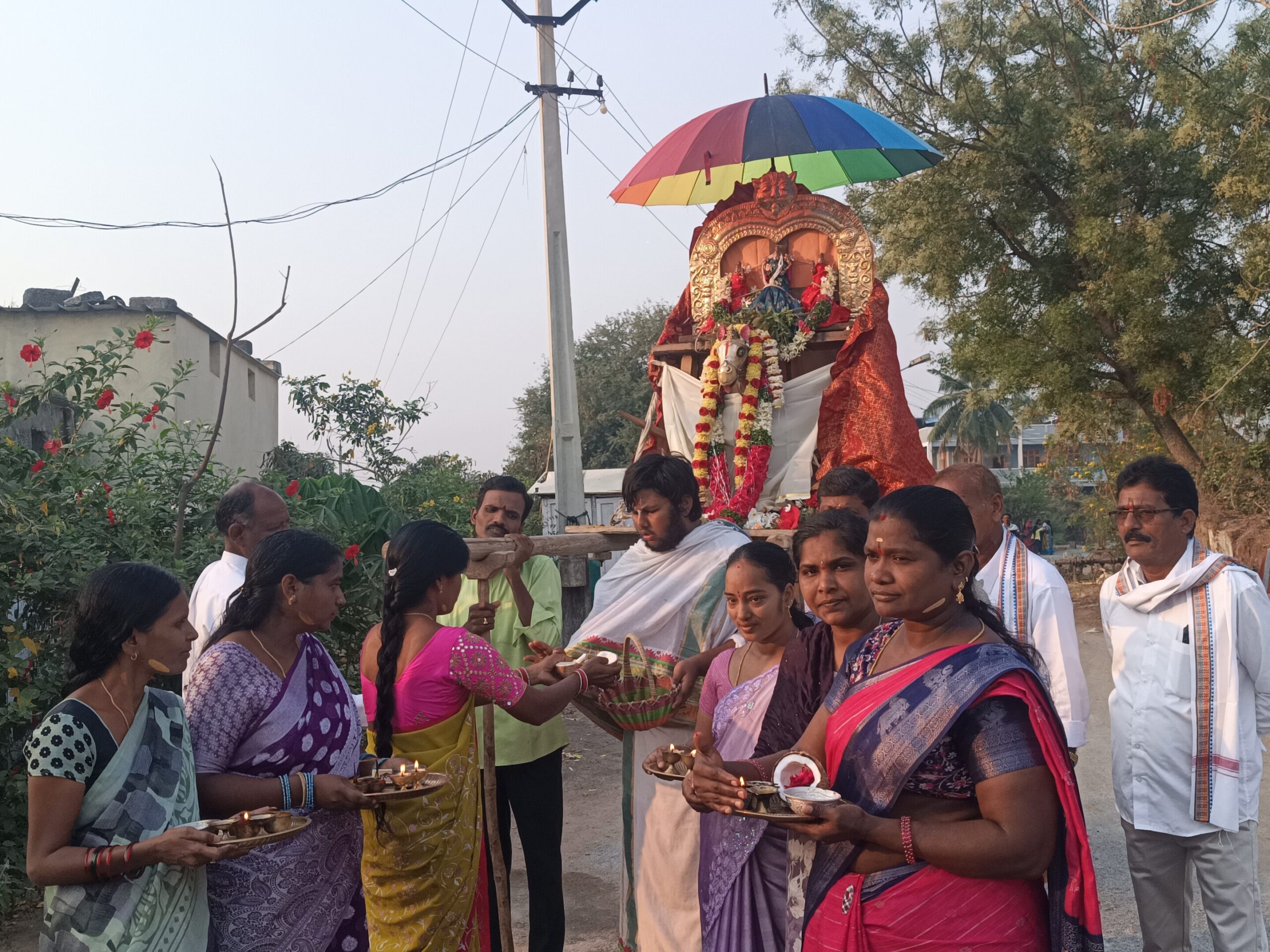 శ్రీ లక్ష్మీనరసింహస్వామి అశ్వవాహన సేవ