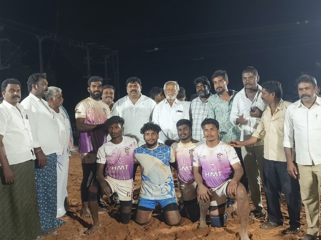 బేతంచెర్ల కబడ్డీ పోటీల్లో స్థానిక జట్టు విజయం