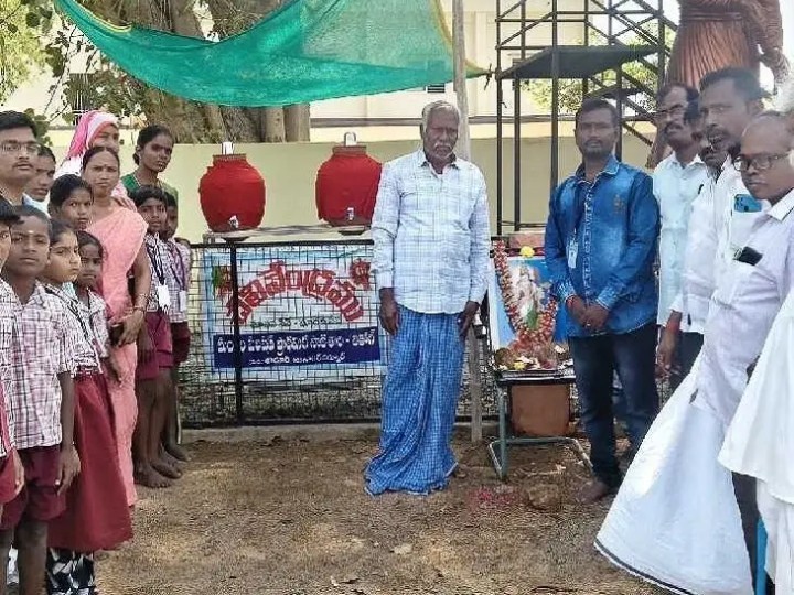 తాడూరులో చలివేంద్రం ఏర్పాటు