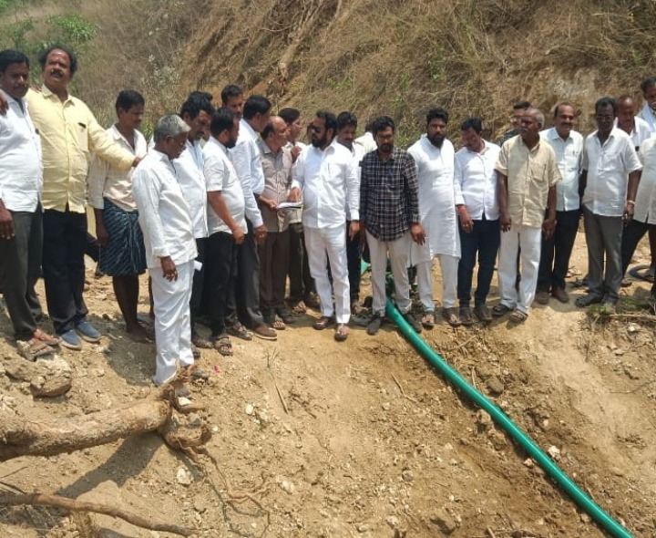 మడ్డువలస ఫేజ్–2 పనులను ప్రారంభించిన ఎమ్మెల్యే