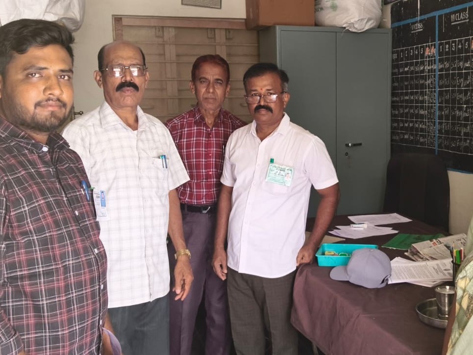 పెద్దకడబూరులో 12 మంది పరీక్షకు గైర్హాజరు