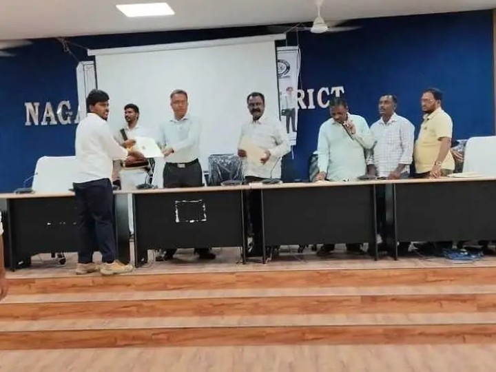 సర్వేయర్లకు సర్టిఫికెట్లు పంపిణీ