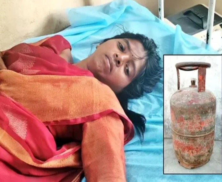 భర్త గ్యాస్ తేలేదని భార్య ఆత్మహత్యాయత్నం