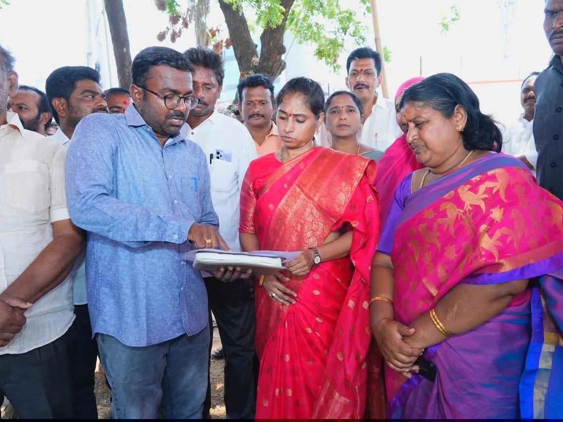 చుట్టుగుంట వాకింగ్ ట్రాక్ అభివృద్ధి పనులకు శ్రీకారం