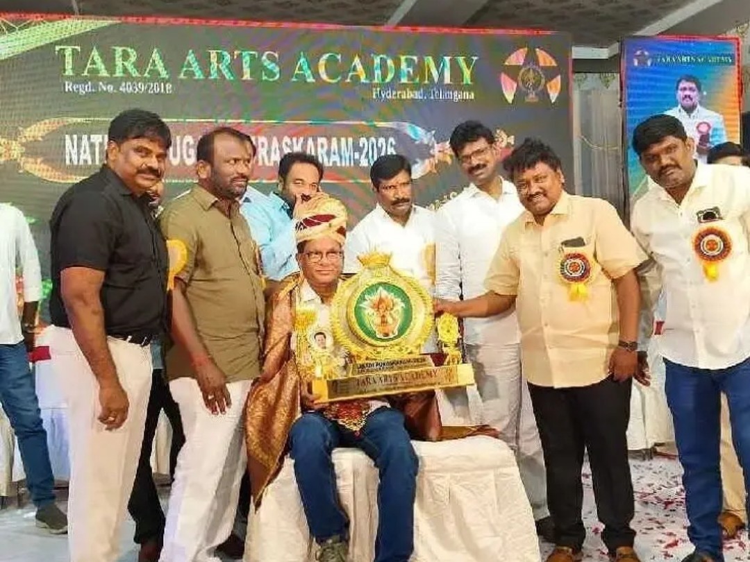 సీనియర్ జర్నలిస్ట్‌కు ఉగాది పురస్కారం