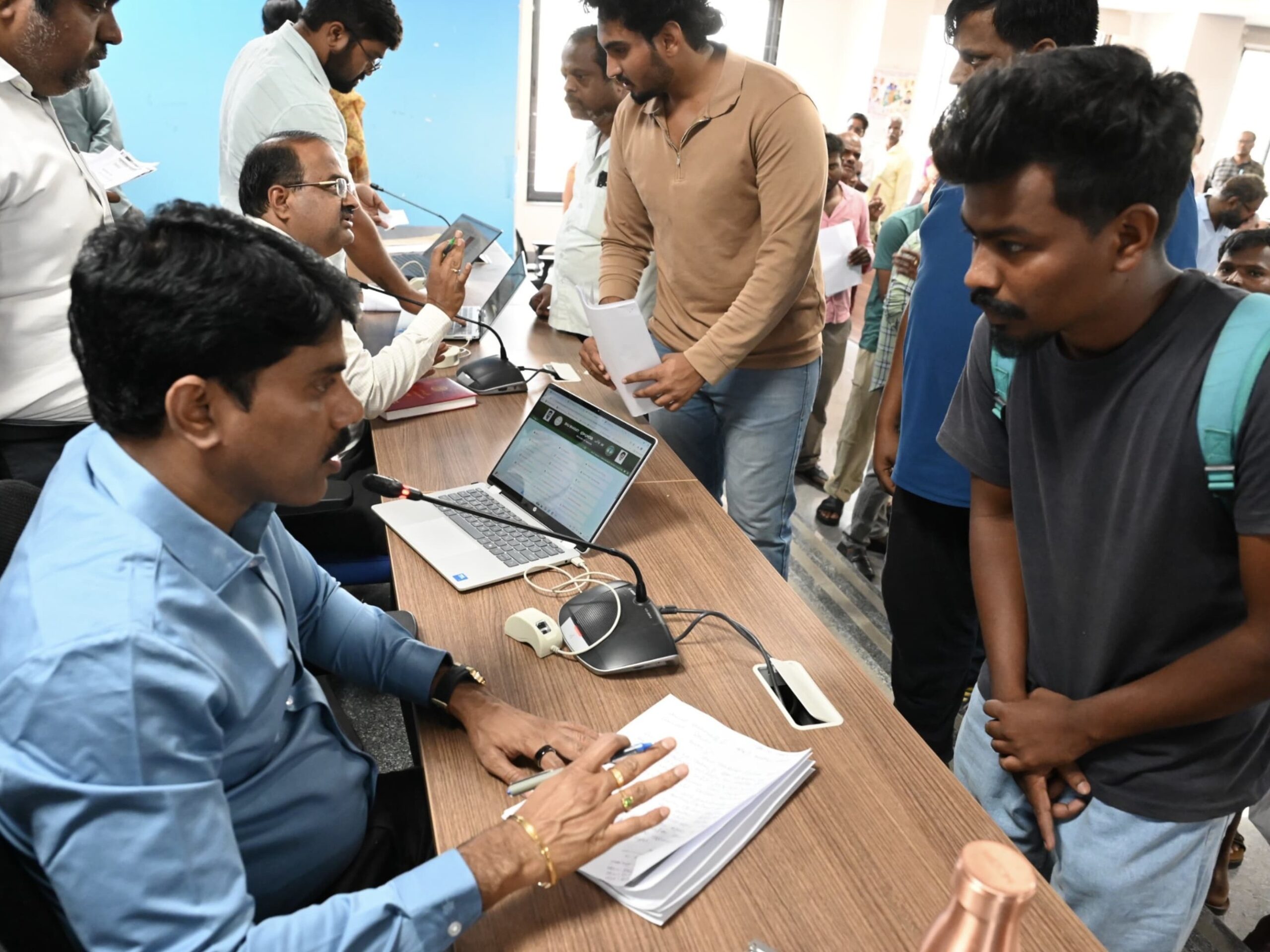 ప్రజావాణికి 33 ఫిర్యాదులు: కలెక్టర్