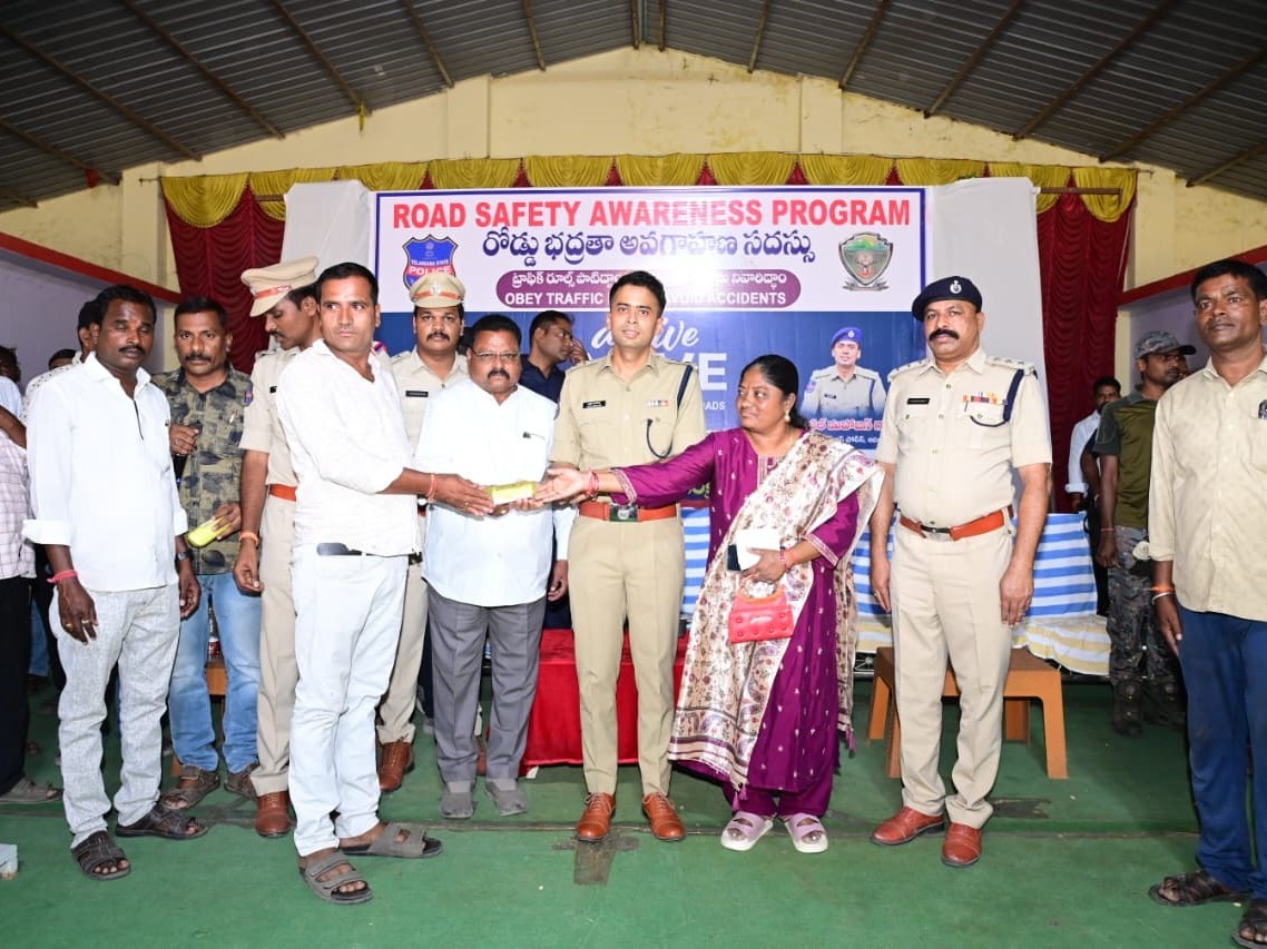 మంచి కంటి చూపుతో ప్రమాదాల నివారణ: SP