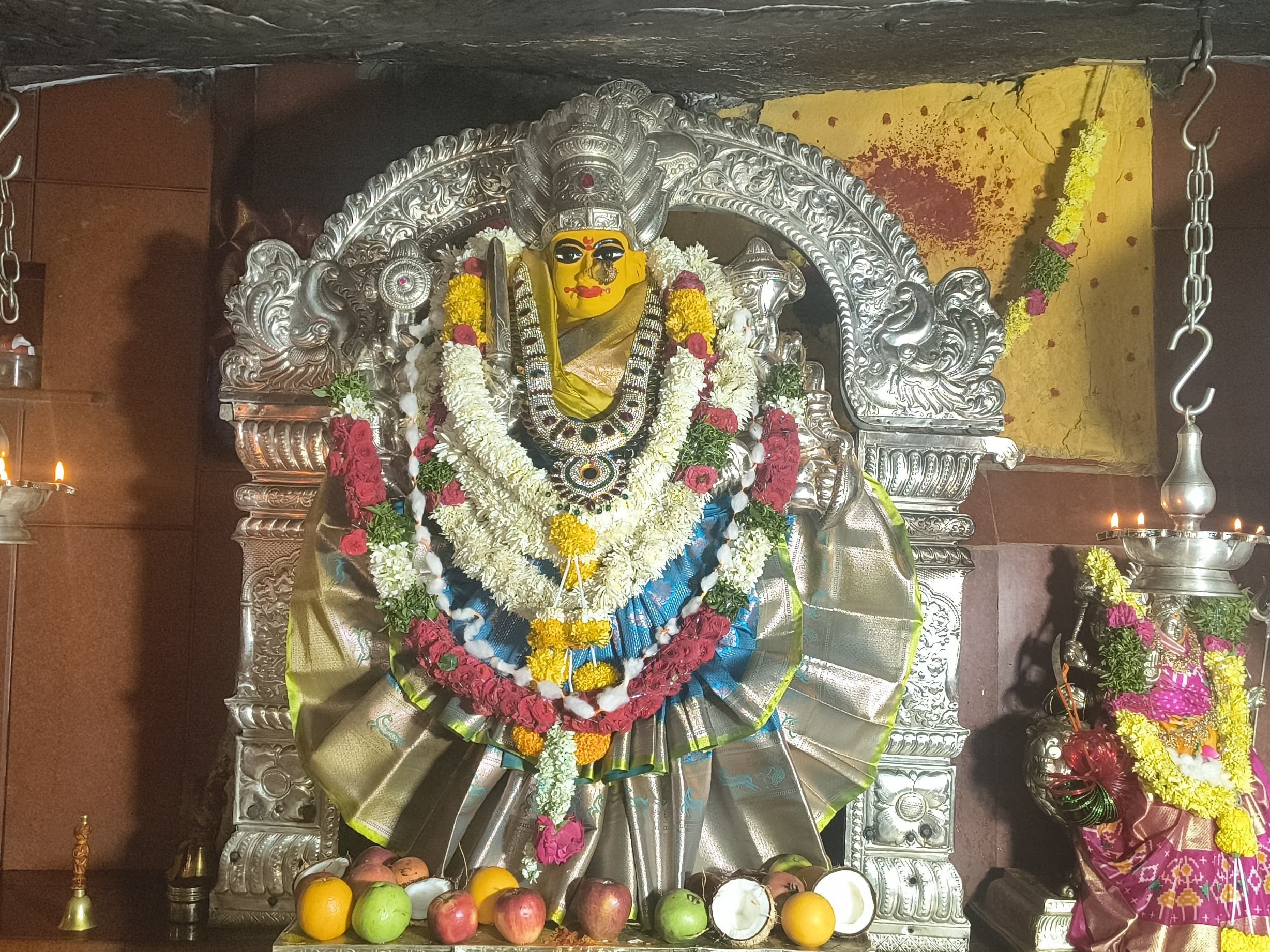 ప్రత్యేక అలంకరణలో వనదుర్గ మాత దివ్యదర్శనం