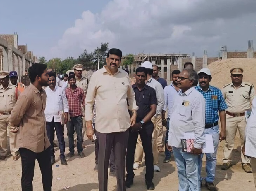 సూర్యలంక బీచ్ అభివృద్ధి పనులు వేగం పెంచిన అధికారులు