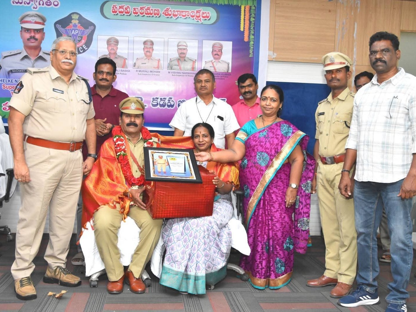 మీ సేవలు చిరస్మరణీయం: ASP