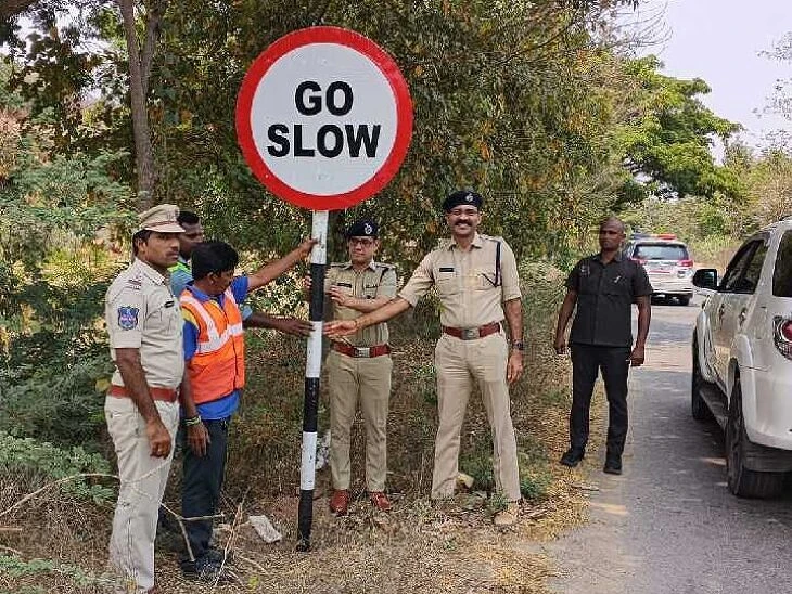 ప్రమాద స్థలాన్ని పరిశీలించిన సీపీ