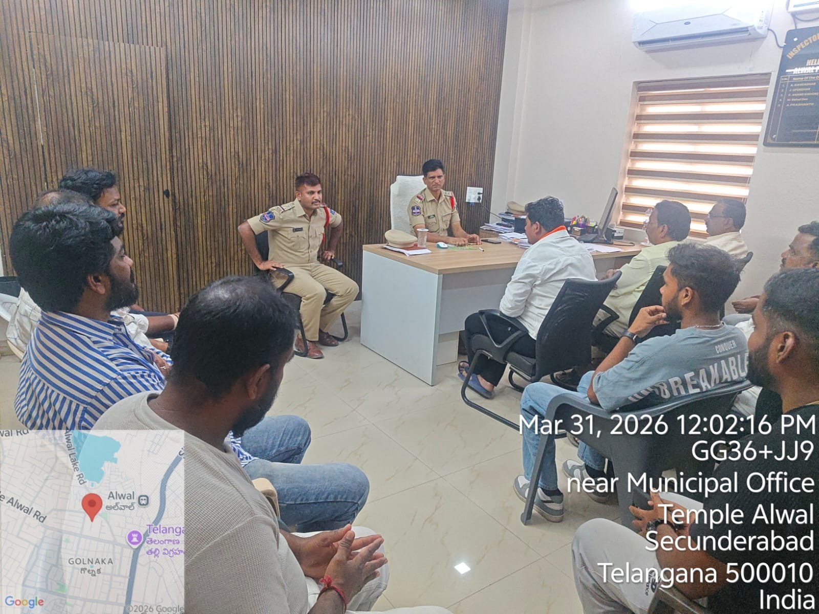 హనుమాన్ విజయోత్సవ ర్యాలీలపై శాంతి కమిటీ సమావేశం