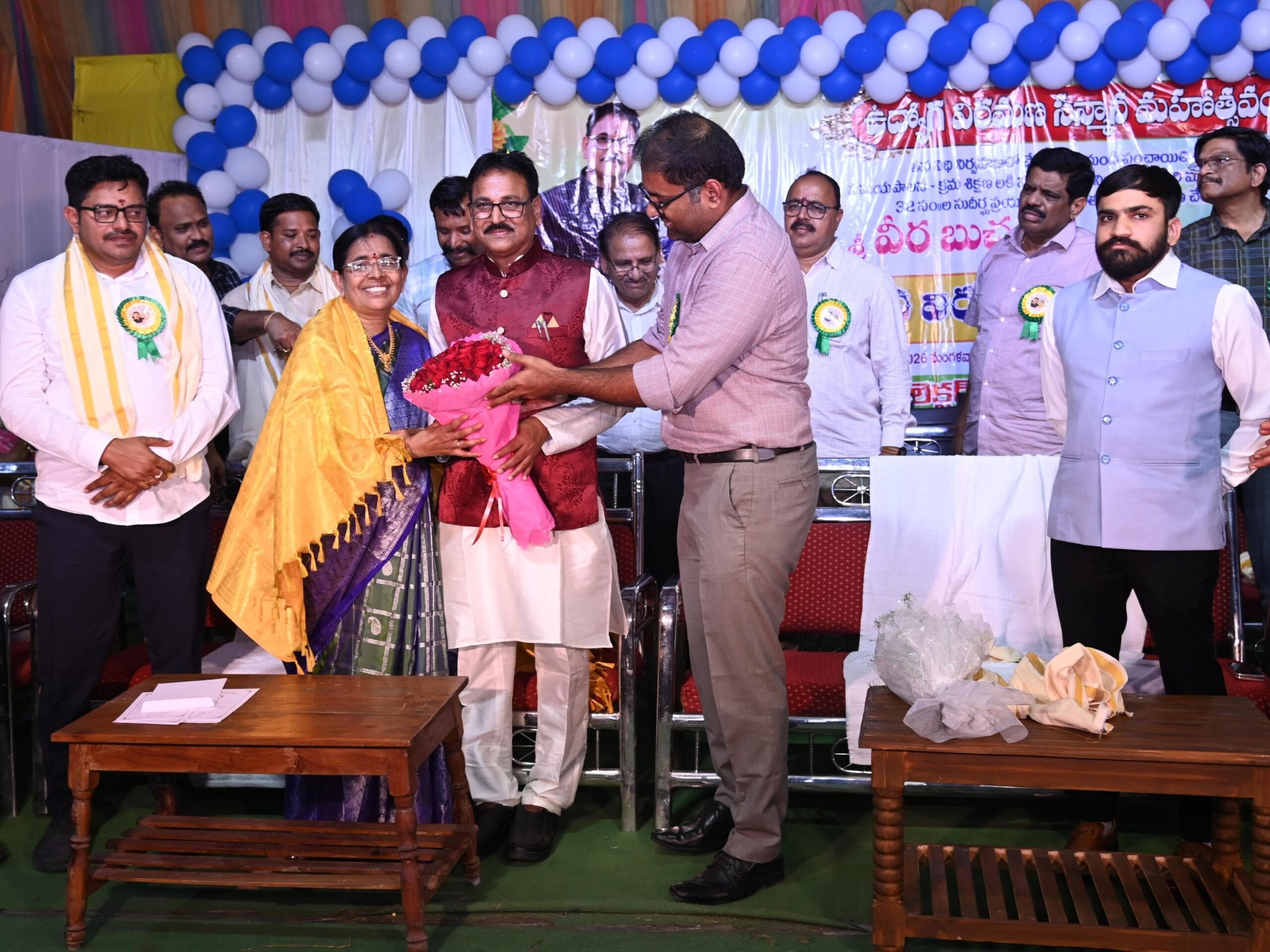 DPO వీర బుచ్చయ్యకు ఘన సన్మానం