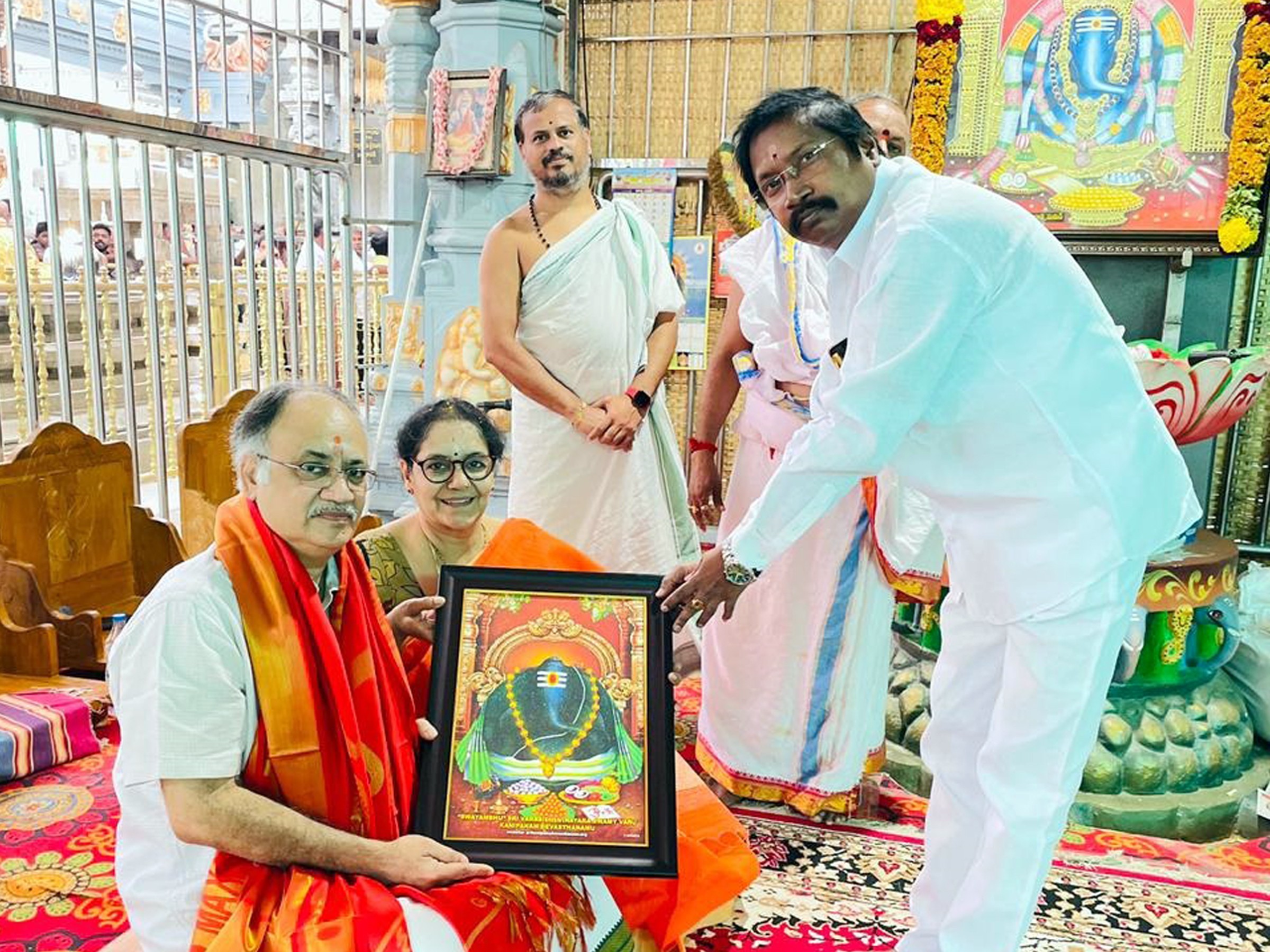 స్వామి వారి సేవలో P-4 ఫౌండేషన్ వైస్ ఛైర్మన్