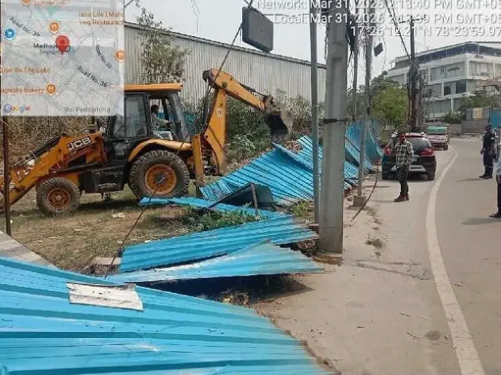 జూబ్లీహిల్స్‌లో 300 గజాల స్థలాన్ని కాపాడిన హైడ్రా