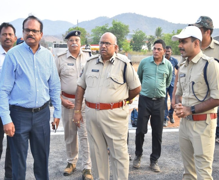 ఒంటిమిట్టలో భద్రత ఏర్పాట్లను పరిశీలించిన డీఐజీ