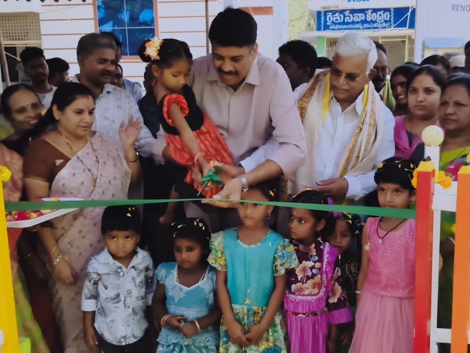 నూతన అంగన్‌వాడీ భవనాన్ని ప్రారంభించిన ఎమ్మెల్యే