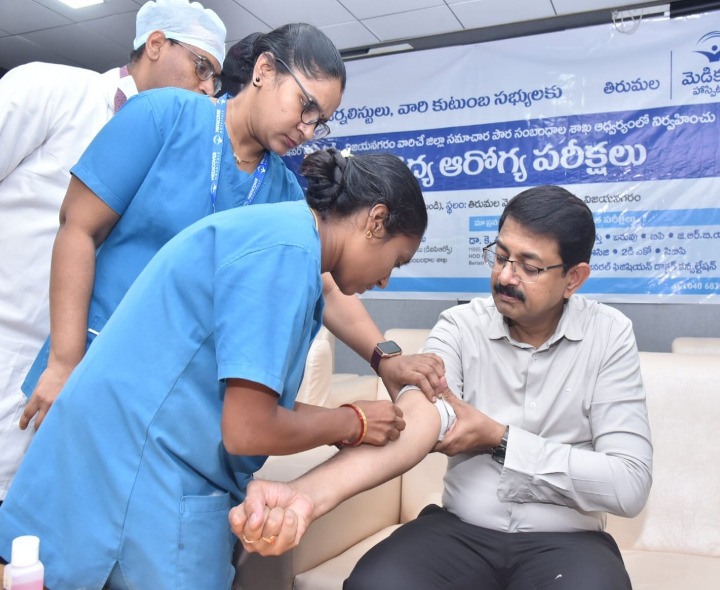 ‘జ‌ర్న‌లిస్టులు త‌మ ఆరోగ్యంప‌ట్ల శ్ర‌ద్ద వ‌హించాలి’