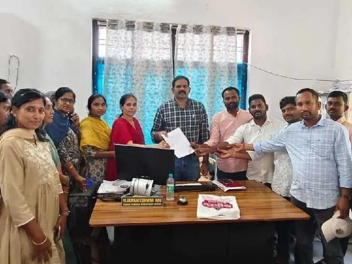 MPDOకు GP కార్యదర్శులు వినతి