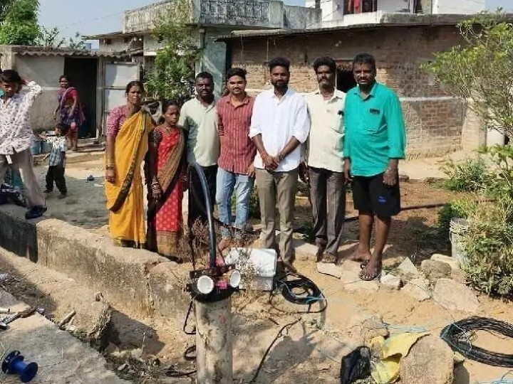 5వ వార్డులో నీటి సమస్య తీర్చిన పంచాయతీ పాలకవర్గం