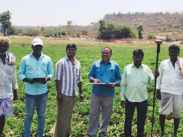 కంబాలపల్లిలో భూ సర్వే పనులు వేగవంతం