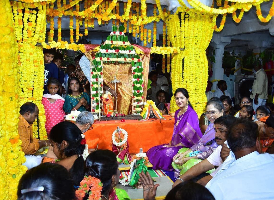 సీతారాముల కల్యాణోత్సవంలో పాల్గొన్న ఎమ్మెల్యే