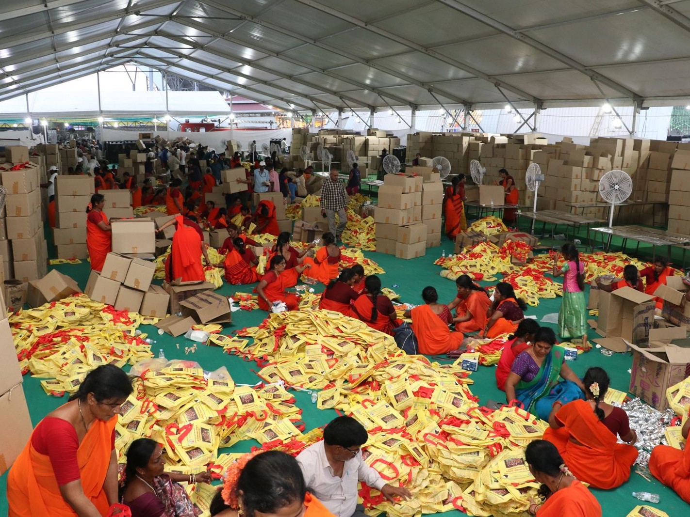 సీతారాముల కల్యాణోత్సవానికి ఏర్పాట్లు పూర్తి